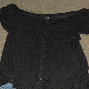 american eagle off shoulder top